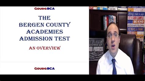 bergen academy admission test